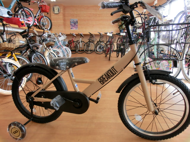 キッズ・子供用自転車（幼児・学童用自転車）は2階の専用コーナーへ